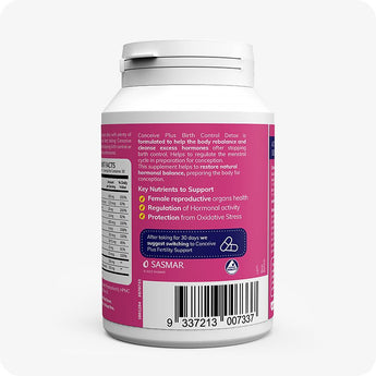 Birth Control Detox - Conceive Plus® Asia