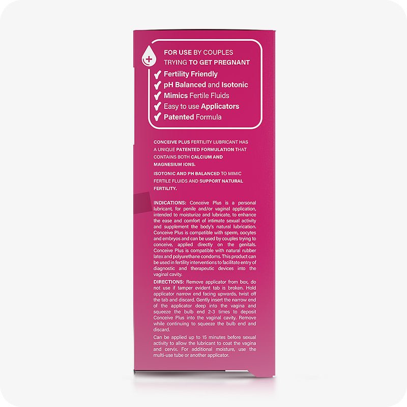 Fertility Lubricant (8x4g Pre-filled Applicators) Conceive Plus Asia Fertility Lubricant (8x4g Pre-filled Applicators) Conceive Plus Asia