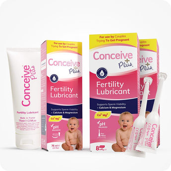 Fertility Lubricant Bundle 75ml + 16 Applicators - Conceive Plus Asia