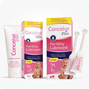 Fertility Lubricant Bundle 75ml + 8 Applicators - Conceive Plus Asia