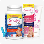 Men’s Combo - Fertility Vitamins + Fertility Lubricant - Conceive Plus Asia